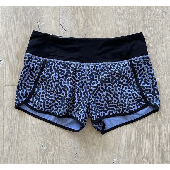 Lululemon Speed Short Ace Spot Tracker 4in Lullaby - Picture 2 of 8